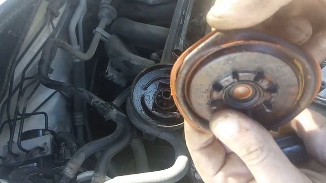 Замена ВКГ на VW Polo,меняю мембрану!