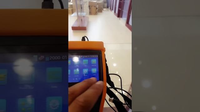 جهاز اختبار الشبكه . والكاميرات