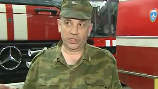 пожарный на