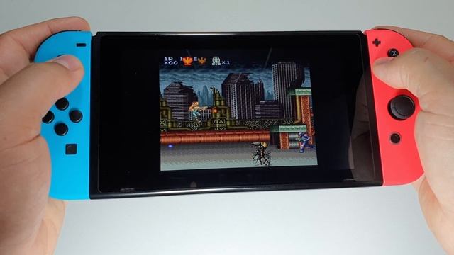 Contra Anniversary Collection Nintendo Switch gameplay | Testing all games