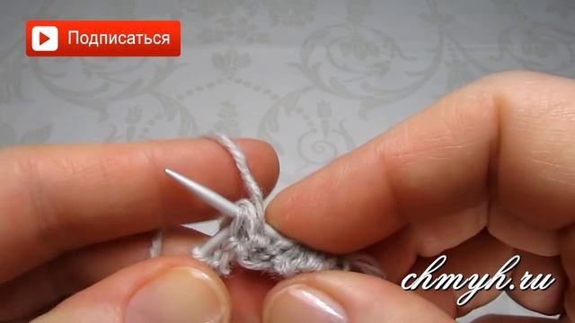 ▶️ Простой узор для ВАРЕЖЕК спицами! Узоры спицами. Вязание спицами для начинающих Larisa Chmyh №30