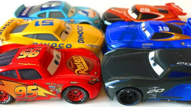 Тачки Молния Маквин Джексон Шторм Мультики про Машинки Cars Lightning McQueen