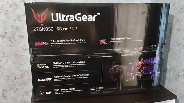 РАСПАКОВКА ИГРОВОГО МОНИТОРА LG UltraGear 27GN800-B. ОЙ, НЕ ТО, Я ИМЕЛ ВВИДУ LG UltraGear 27GN850-B