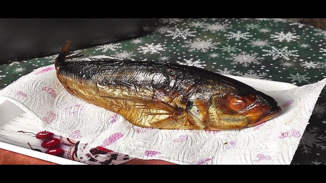 Ставрида горячего копчения.Коптильня для дома и дачи.