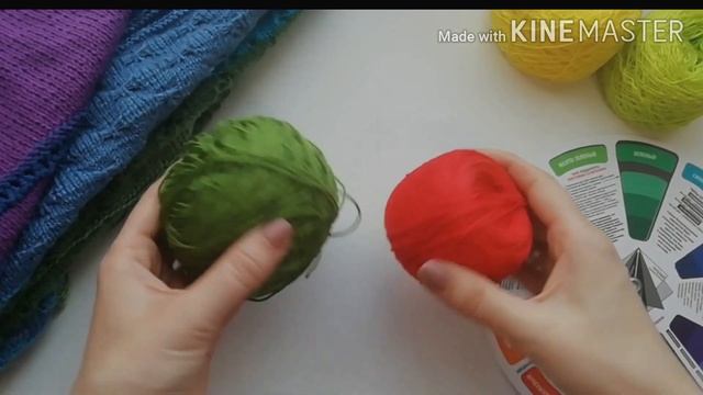 Правильное сочетание цветов в вязании//Цветовой круг//