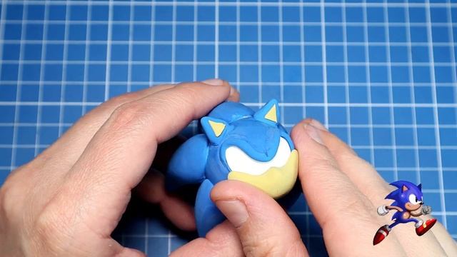 ЛЕПКА СОНИК из ПЛАСТИЛИНА | ЁЖ СОНИК против ❓♦SONIC the Hedgehog CLAY Art