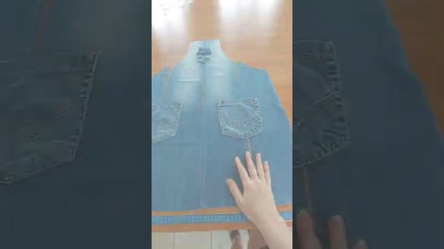 САРАФАН из джинсов. ПЕРЕДЕЛКА