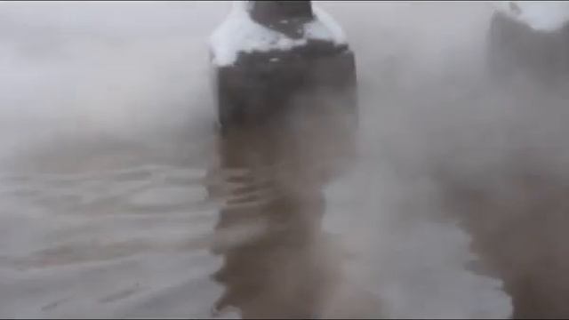 прорыв теплотрассы в Алматы