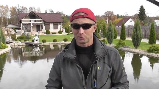 Пруд с водопадом своими руками.Пруд с рыбой.Как сделать пруд своими руками.Пруд на даче.