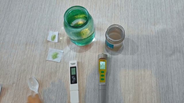 EC и pH воды для полива клубники.