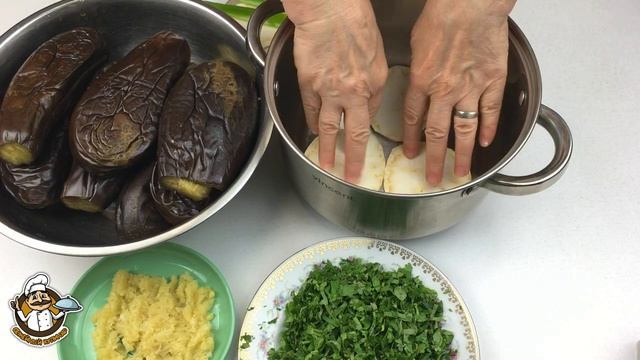 Быстрые и действительно ВКУСНЫЕ КВАШЕННЫЕ БАКЛАЖАНЫ фаршированные чесноком без уксуса на зиму