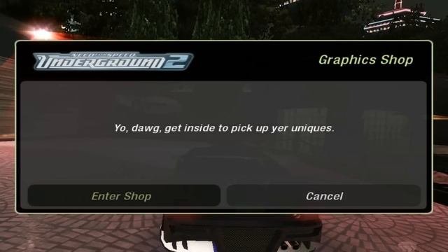 Need For Speed: Underground 2 - Unique Upgrade #5 - Vinyls (Stage 4)