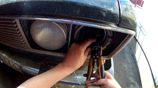 ВАЗ 2106 ТУСКЛЫЙ СВЕТ ПЕРЕДНИХ ФАР , РЕМОНТ
