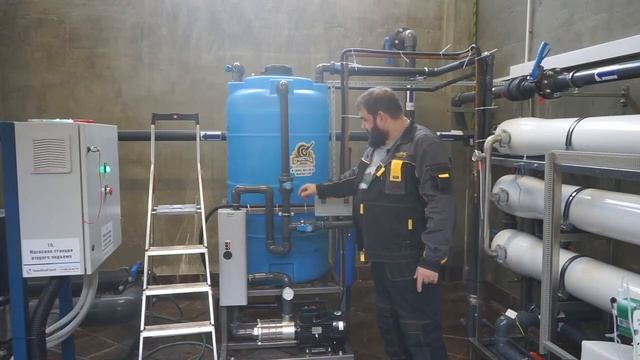 Промывка мембран обратного осмоса.  Принцип работы установки промывки мембран