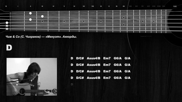 Чиж & Co (С. Чиграков) — «Менуэт». Аккорды