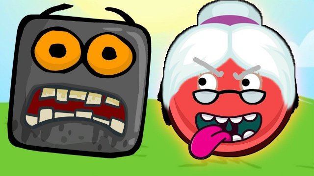 Новый КРАСНЫЙ ШАР, Шарик спасает бабушку, мультик игра Детский летсплей #62