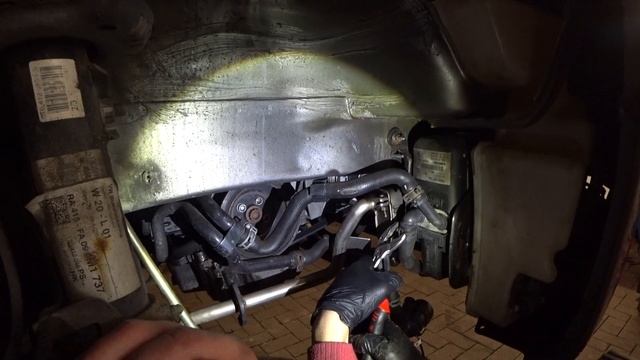 Замена рециркуляционной помпы для Webasto решила проблему с сильным дымлением