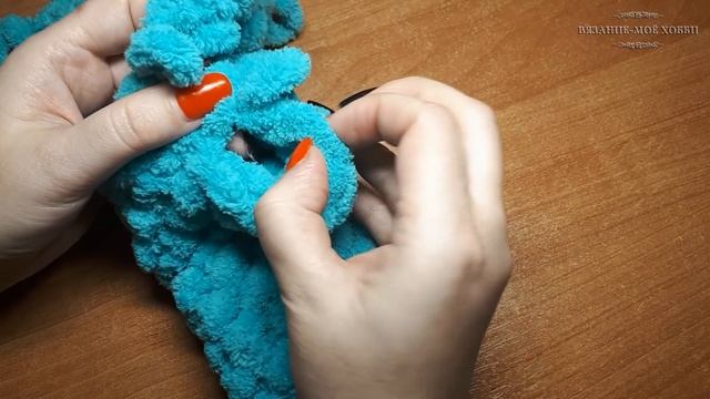 ? Варежки из ALIZE PUFFY (Ализе пуффи)  ?  Вязание без спиц и крючка?Мастер-Класс?