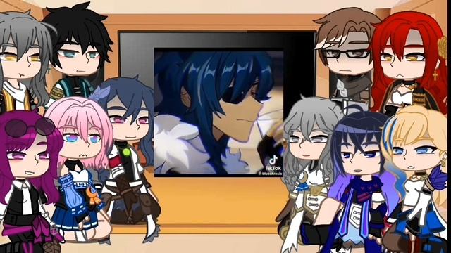 Honkai star rail reacts to Genshin impact||part 2||Hsr x GI