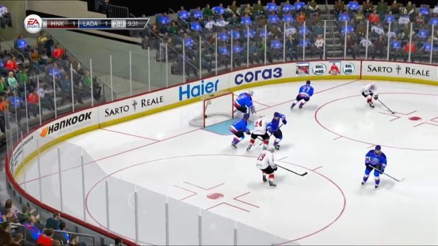 KHLmod на PS3 NHL Legacy. Lada-Metallurg Nk (БЕЗ СОСТАВОВ!!!). Тест модификации.