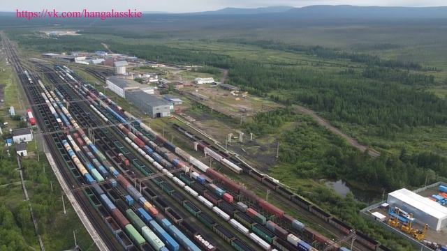 Беркакит - посёлок железнодорожников. Июль 2021 года