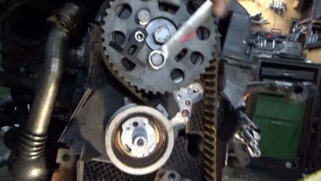 Замена ремня грм 1.9 TDI VW audi ford skoda.mp4