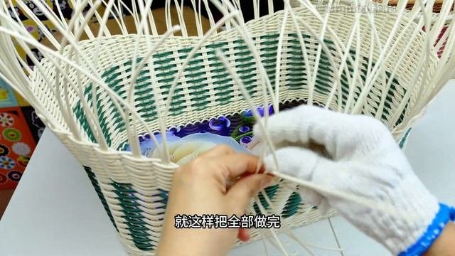 大尺寸野餐篮元宝提篮教程！【保姆级】藤编手提篮新手快速入门教程，让你轻松学会藤编手艺技巧，简单易学，眼会手会，一起来动手做一个吧！