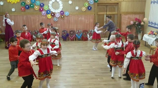 Танец кадриль на утреннике 8 марта | Кадриль моя московская
