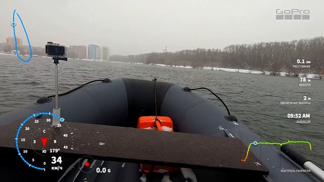 Большой тест лодки 360 см с нднд и моторам 5 /9.8 / 9.9 л.с.