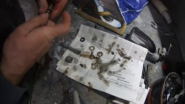 Ремонт главного цилиндра сцепления ВАЗ 2107.