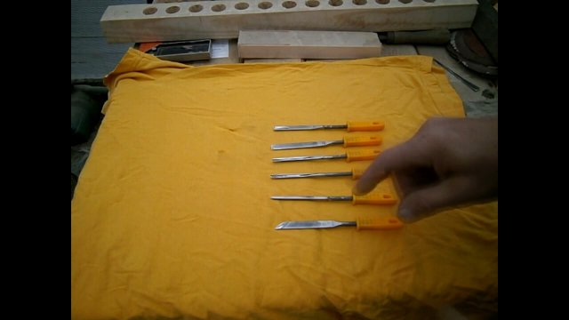 Набор стамесок для резьбы по дереву