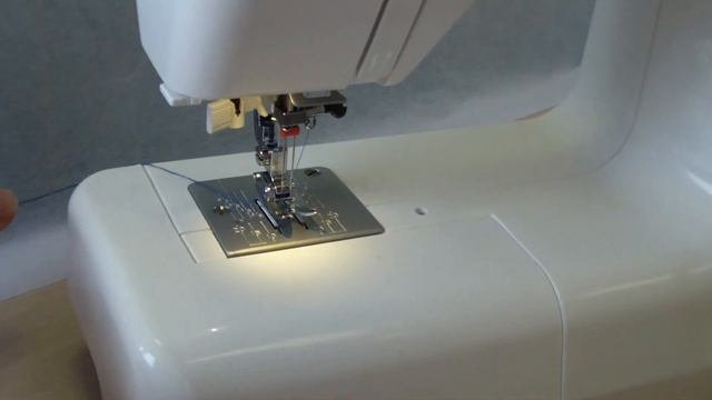 Шитьё двойной иглой на примере электромеханической швейной машины Janome ML 77