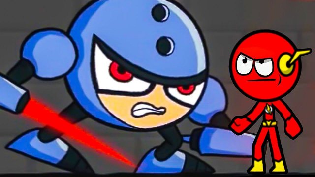 СТИКМЕН ОГОНЬ спасает ВОДУ от монстров #6. Развлекательное видео на канале Игрули TV