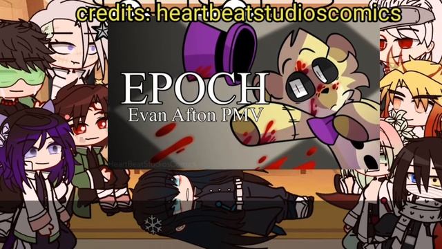hashira react to giyuu past as c.c afton [ingles and español] bad inglish||pedido||