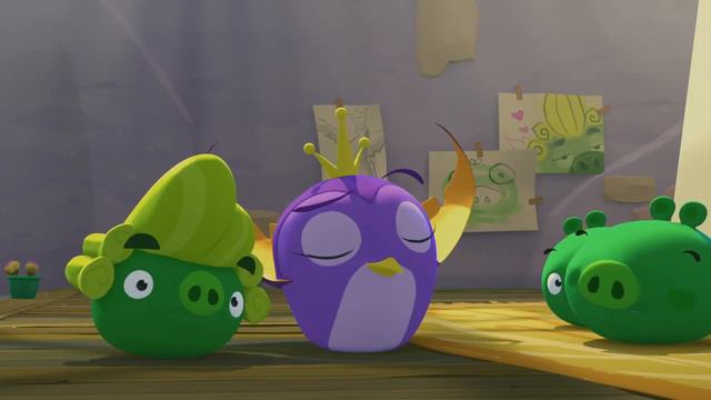 Энгри Бёрдс Стелла - Портрет S1E11/Angry Birds Stella - The Portrait /Злые птички