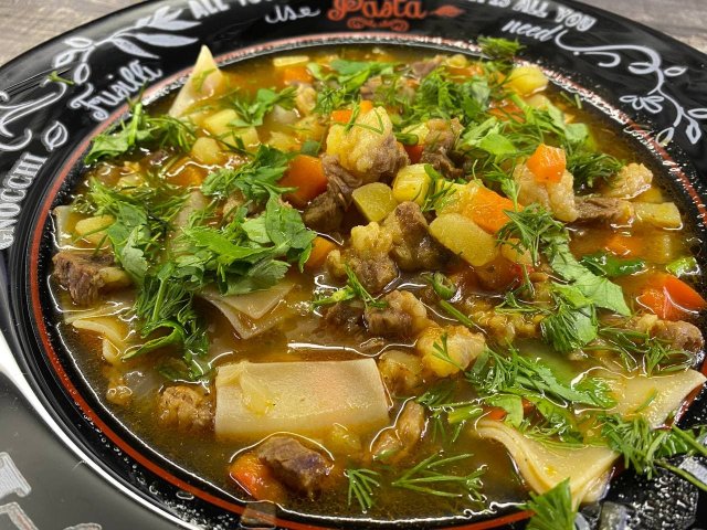 Если надоели щи и борщ, готовлю МАМПАР. Вкусный, сытный, ароматный