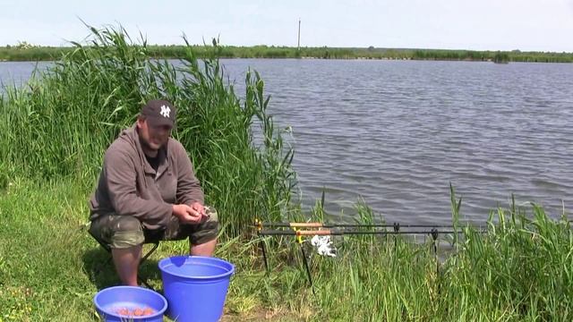 Ловля карпа, карася и амура на флэт метод фидер. Трофейная рыбалка.