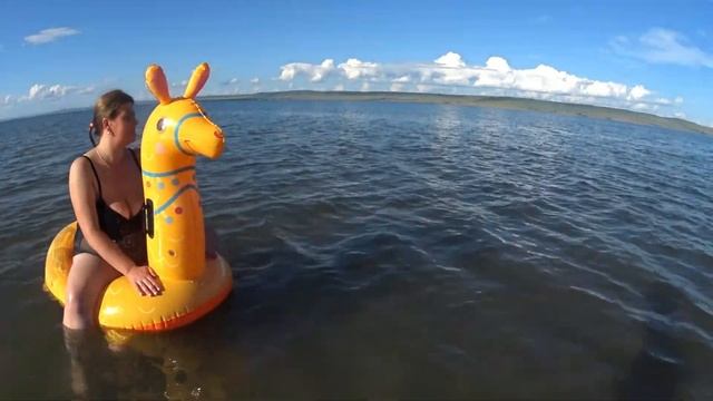 Иркутская область. Ангара. золотые пески.