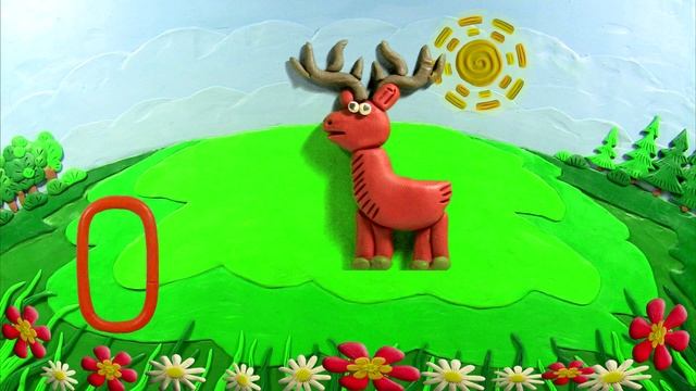 Животные из пластилина - Лепка на картоне для начинающих