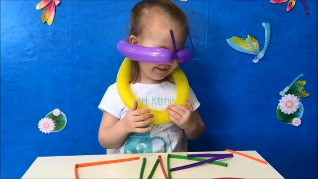 Поделки из шариков.Как сделать фигурки из шариков.