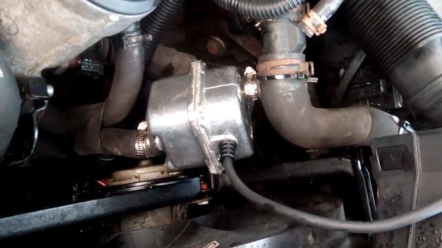 Лунфэй 1,5 кВт предпусковой подогреватель, установка на Skoda Fabia