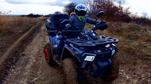 Открываю сезон покатушек на квадроцикле 200 кубов TAO MOTOR SHARK 200