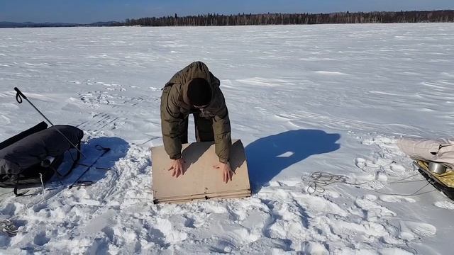 Пол из ЭВА для зимней палатки