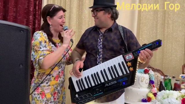 Зажигательная Дагестанская Свадьба Ансамбль Мелодии Гор Шамиль Ханаев и Барият Акаева