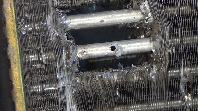восстановление алюминиевого радиатора пайка алюминия