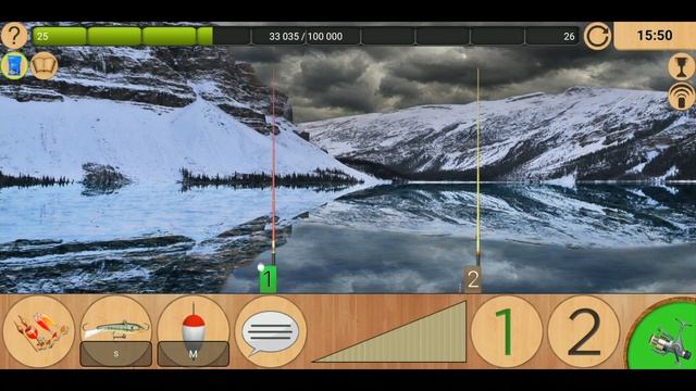 Как поймать Заиндевелого окуня на Ледяном озере [АРХИВ] | Реальная Рыбалка
