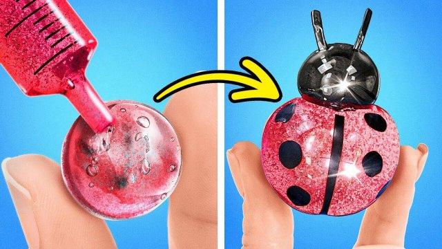 Потрясающие игрушки для снятия стресса  Успокаивающие поделки, которые можно сделать дома