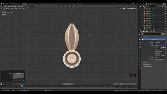 Model Baroque Design Blender