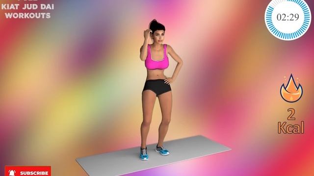 Simple Exercises to Lose Belly Fat  | KIAT JUD DAI