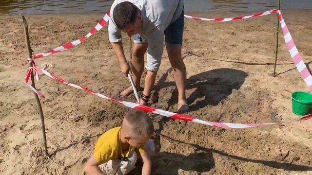 Детские Раскопки Динозавров |Нашли кости Динозавра